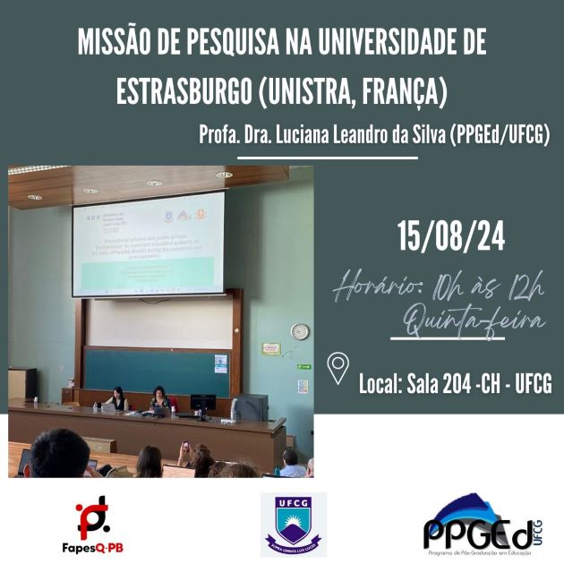 Missão de pesquisa na Universidade de Estrasburgo (UNISTRA, França) Luciana.jpg